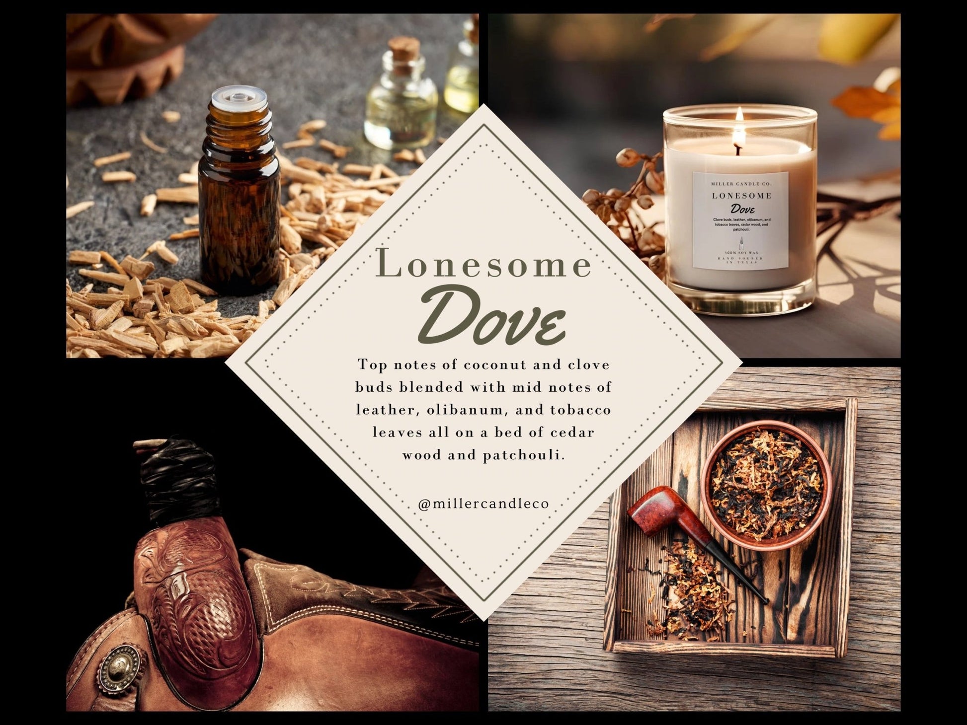 Lonesome Dove Car Diffuser - MillerCandleCo.