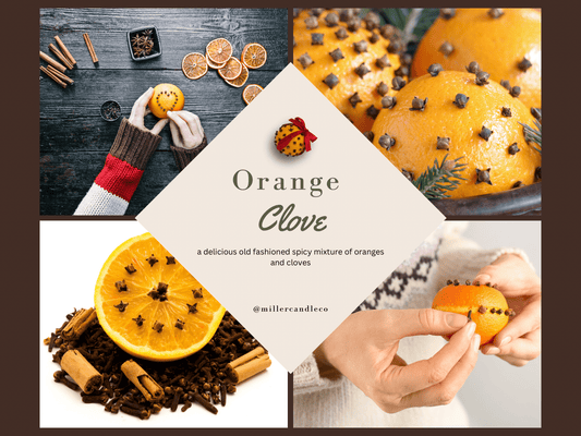 Orange Clove Candle - MillerCandleCo.