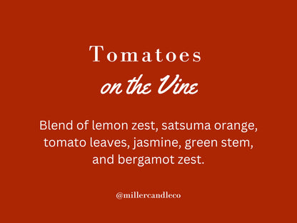 Tomatoes on the Vine Candle