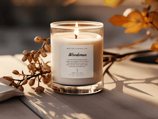 Woodsman Candle - MillerCandleCo.