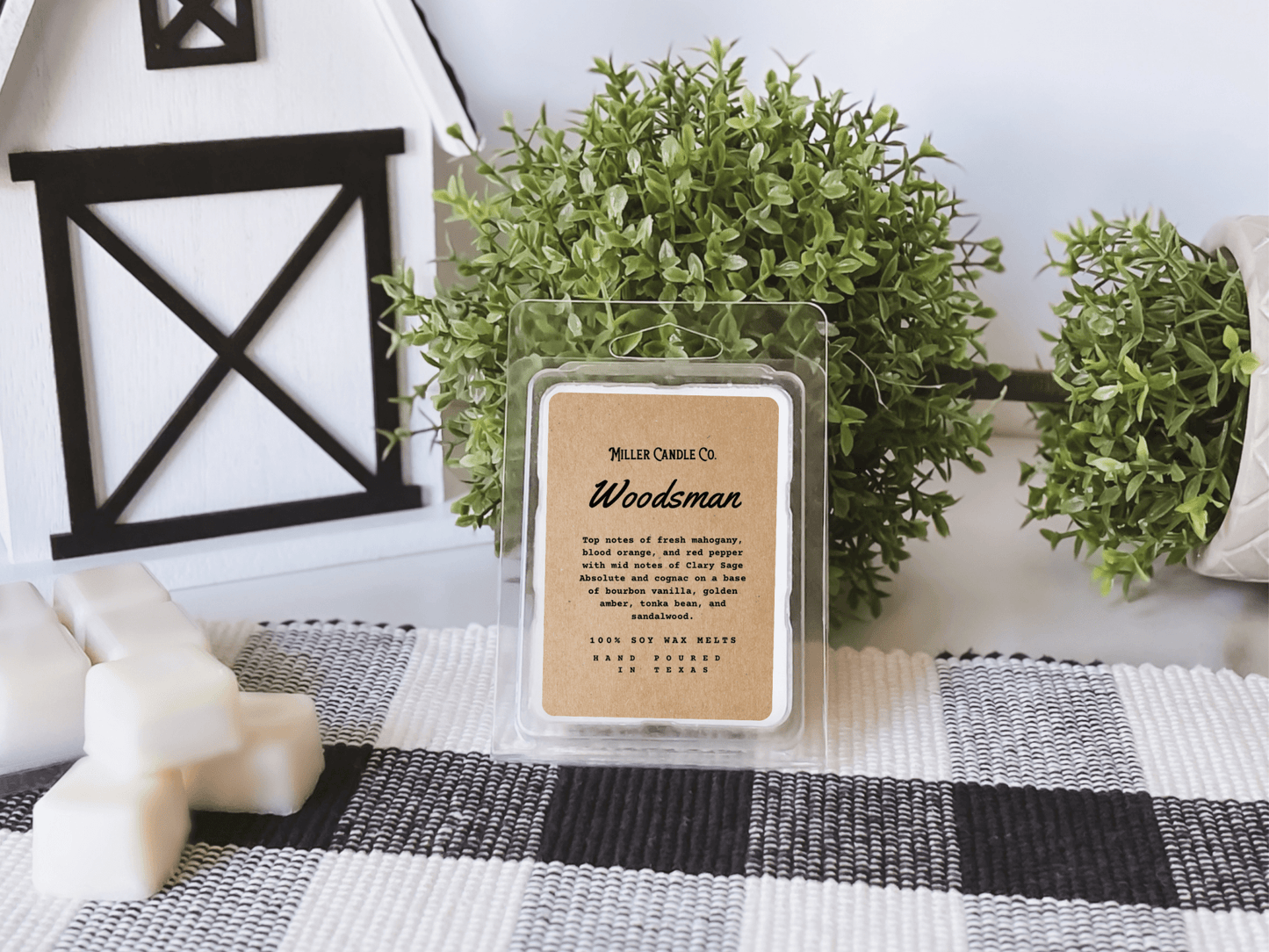 Woodsman Wax Melts - MillerCandleCo.