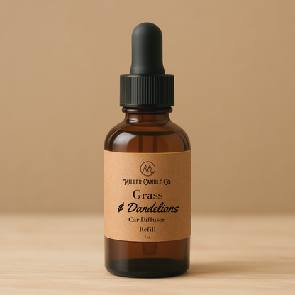 Grass & Dandelions Car Diffuser Refill