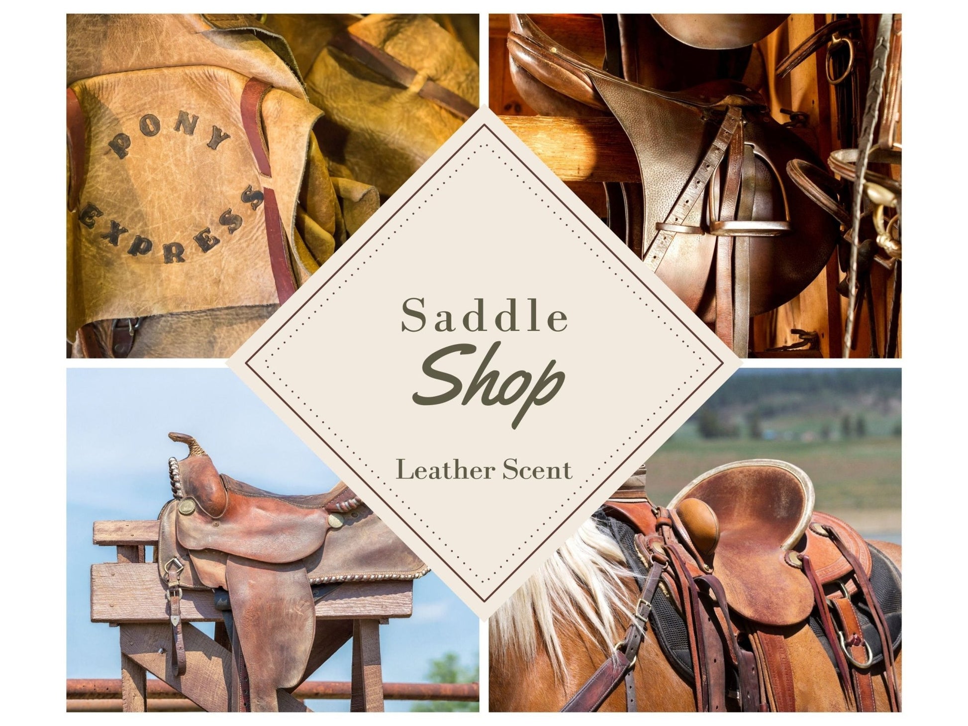 Saddle Shop Candle - MillerCandleCo.