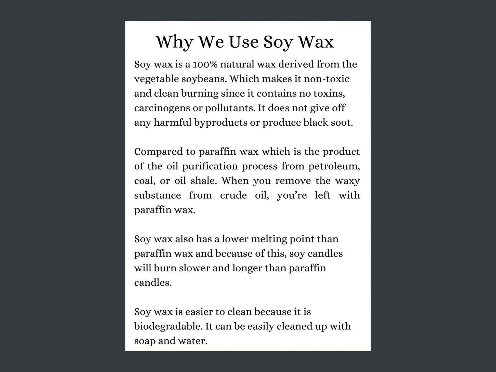 Grass & Dandelions Soy Wax Melts - MillerCandleCo.