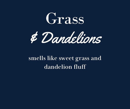 Grass & Dandelions Soy Wax Melts - MillerCandleCo.
