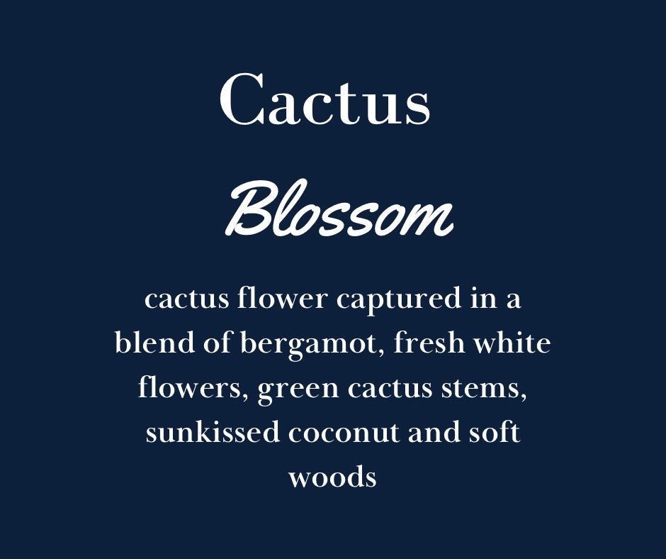 Cactus Blossom Candle - MillerCandleCo.