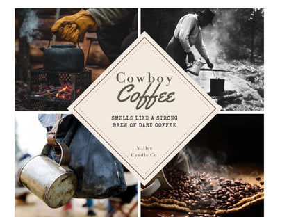 Cowboy Coffee Candle - Limited Winter Collection - MillerCandleCo.