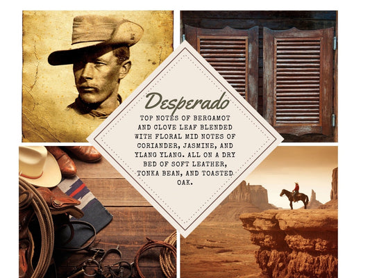 Desperado Candle - MillerCandleCo.