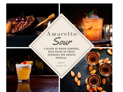 Amaretto Sour Candle - MillerCandleCo.