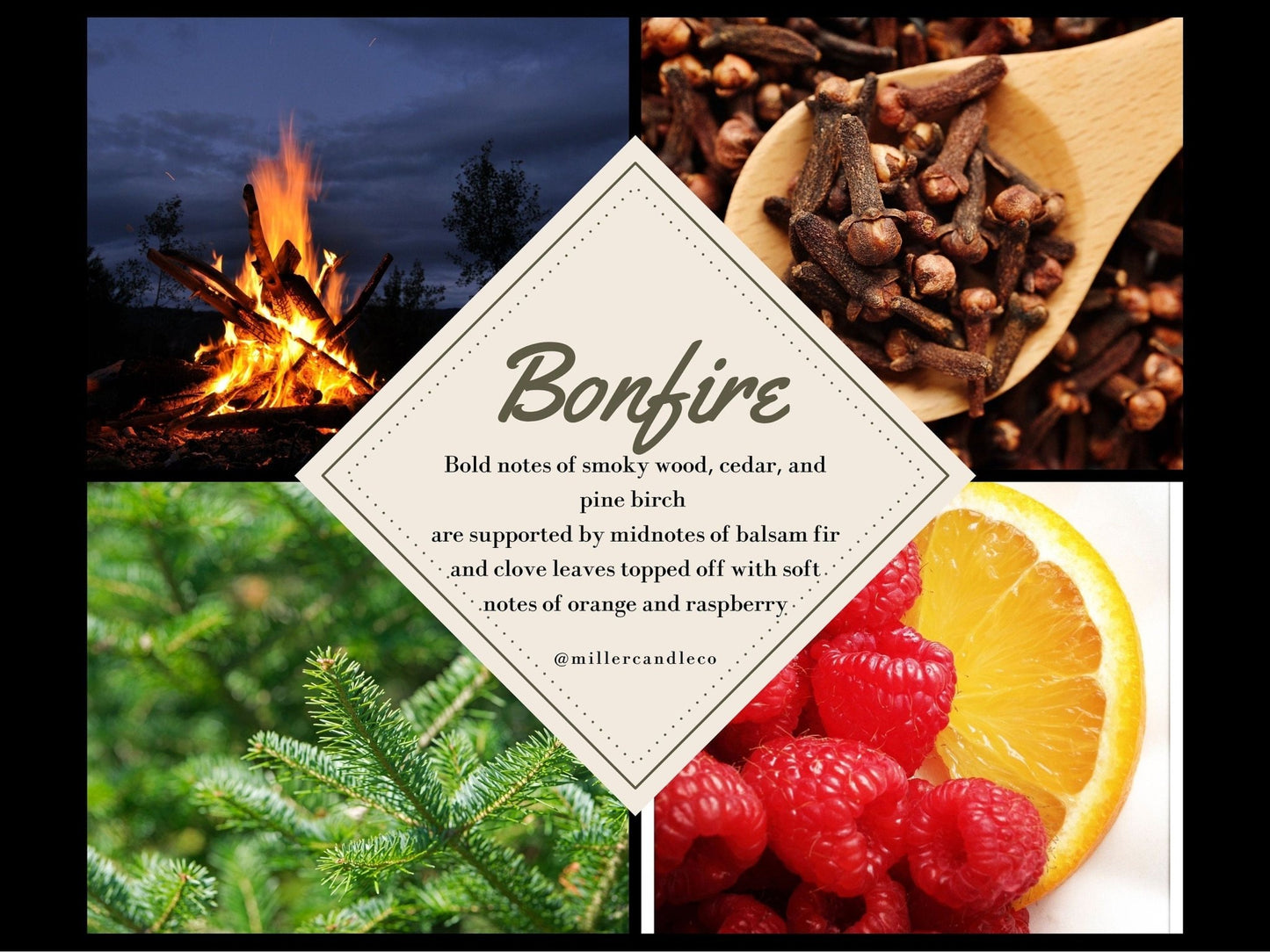 Bonfire Candle - MillerCandleCo.