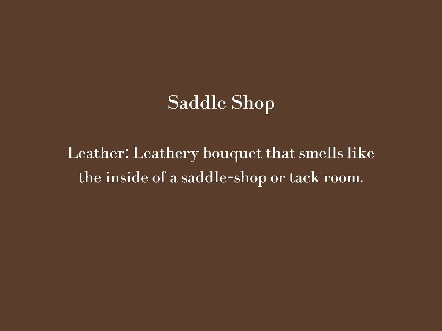 Saddle Shop Wax Melts - MillerCandleCo.