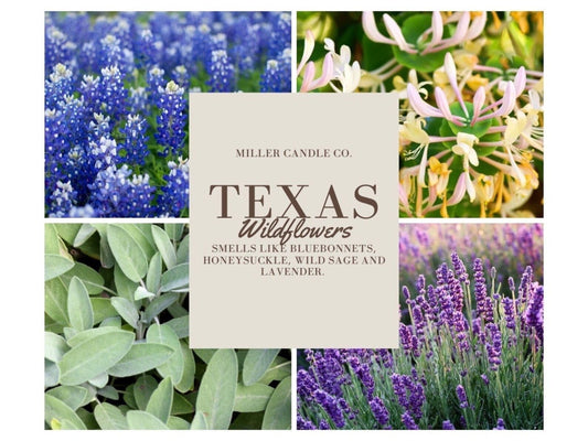 Texas Wildflowers Candle - MillerCandleCo.