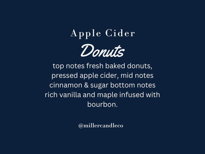Apple Cider Donuts Candle - MillerCandleCo.