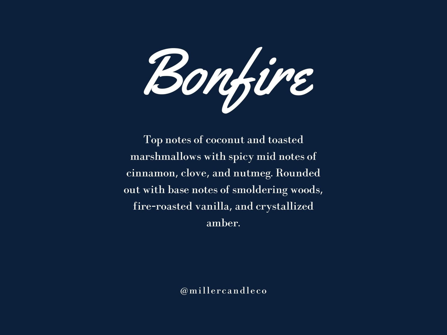 Bonfire Candle - MillerCandleCo.