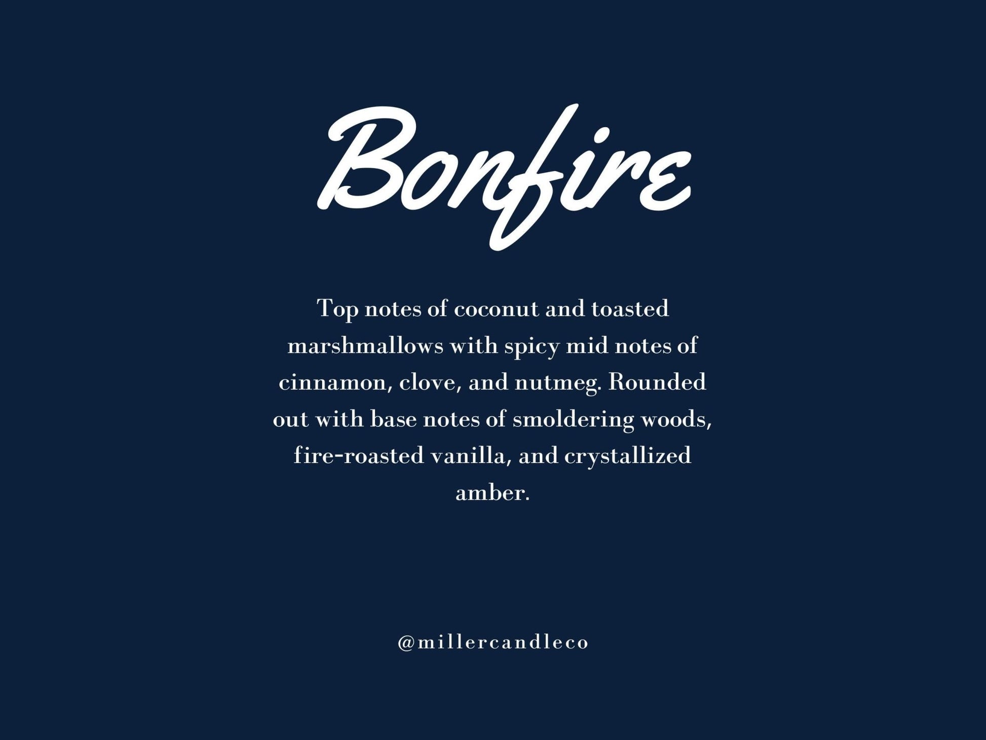 Bonfire Candle - MillerCandleCo.