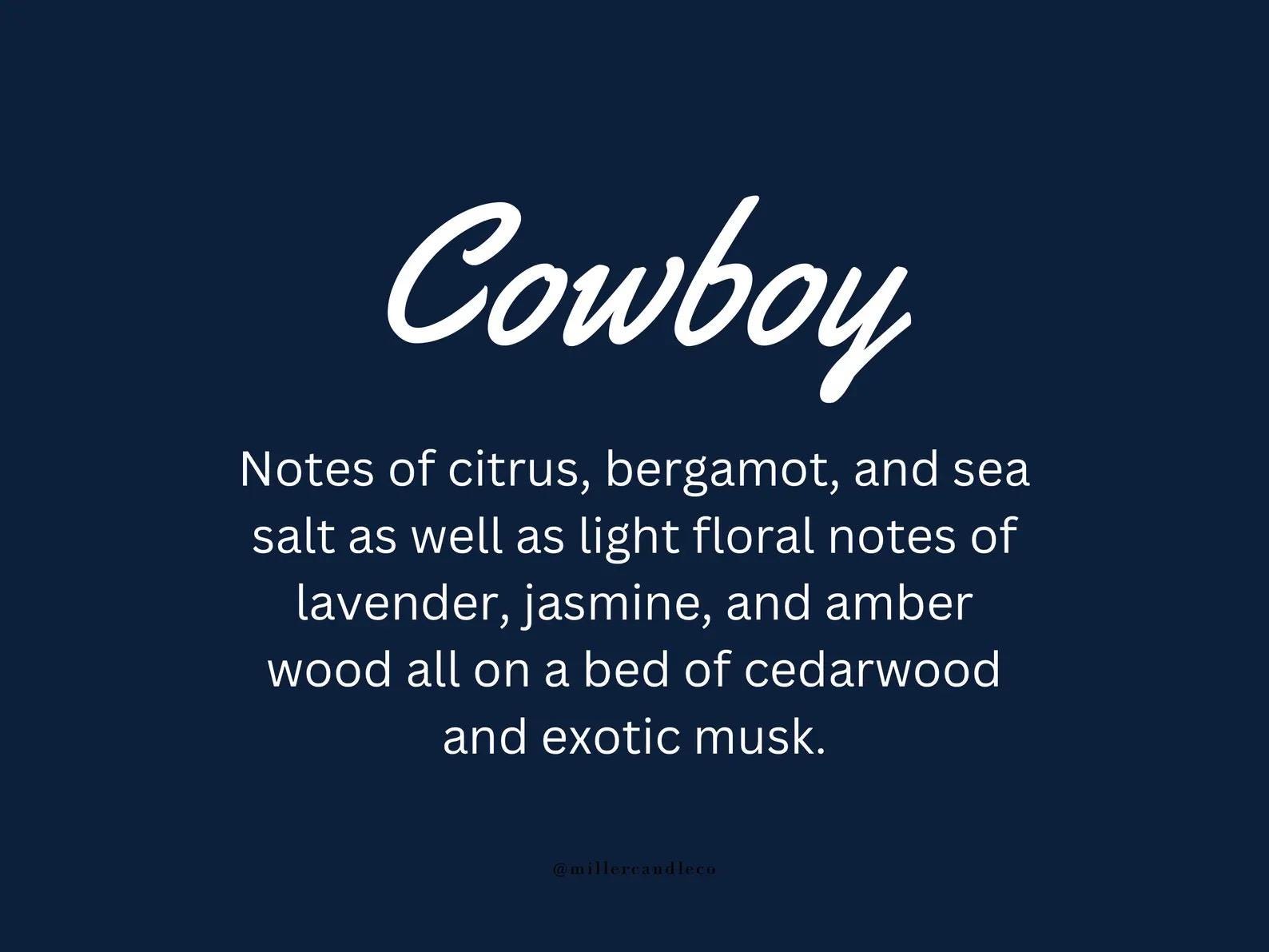 Cowboy Candle - MillerCandleCo.