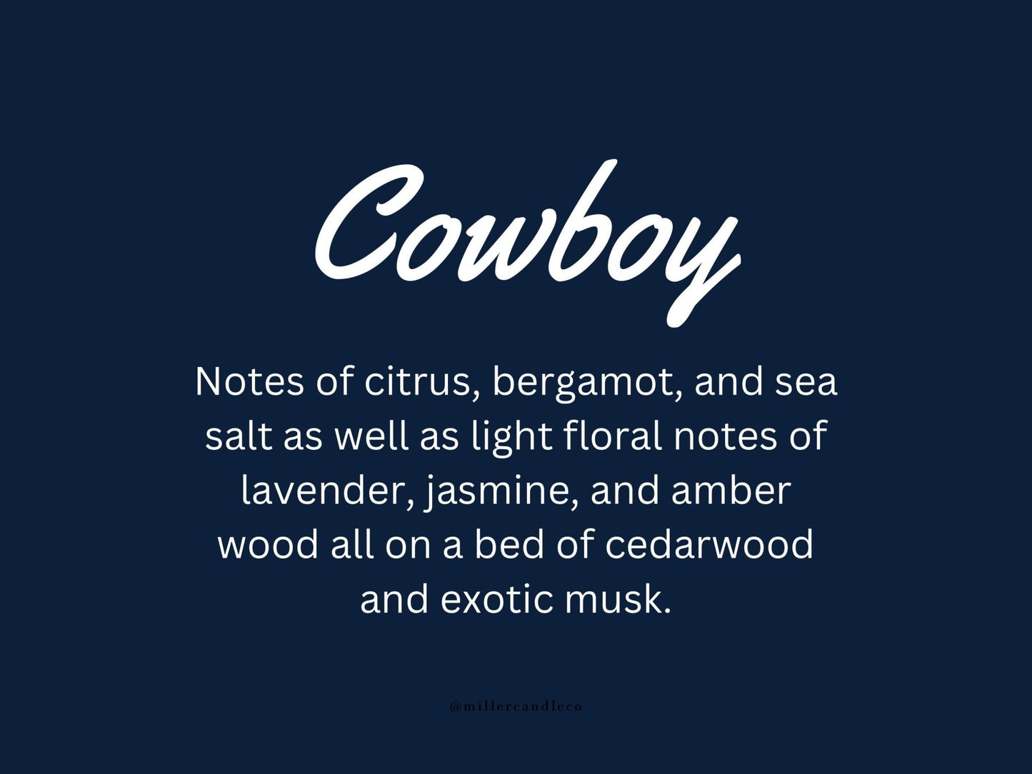 Cowboy Wax Melts - MillerCandleCo.