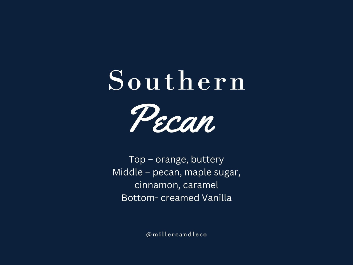 Southern Pecan Wax Melts - Limited Fall Collection - MillerCandleCo.