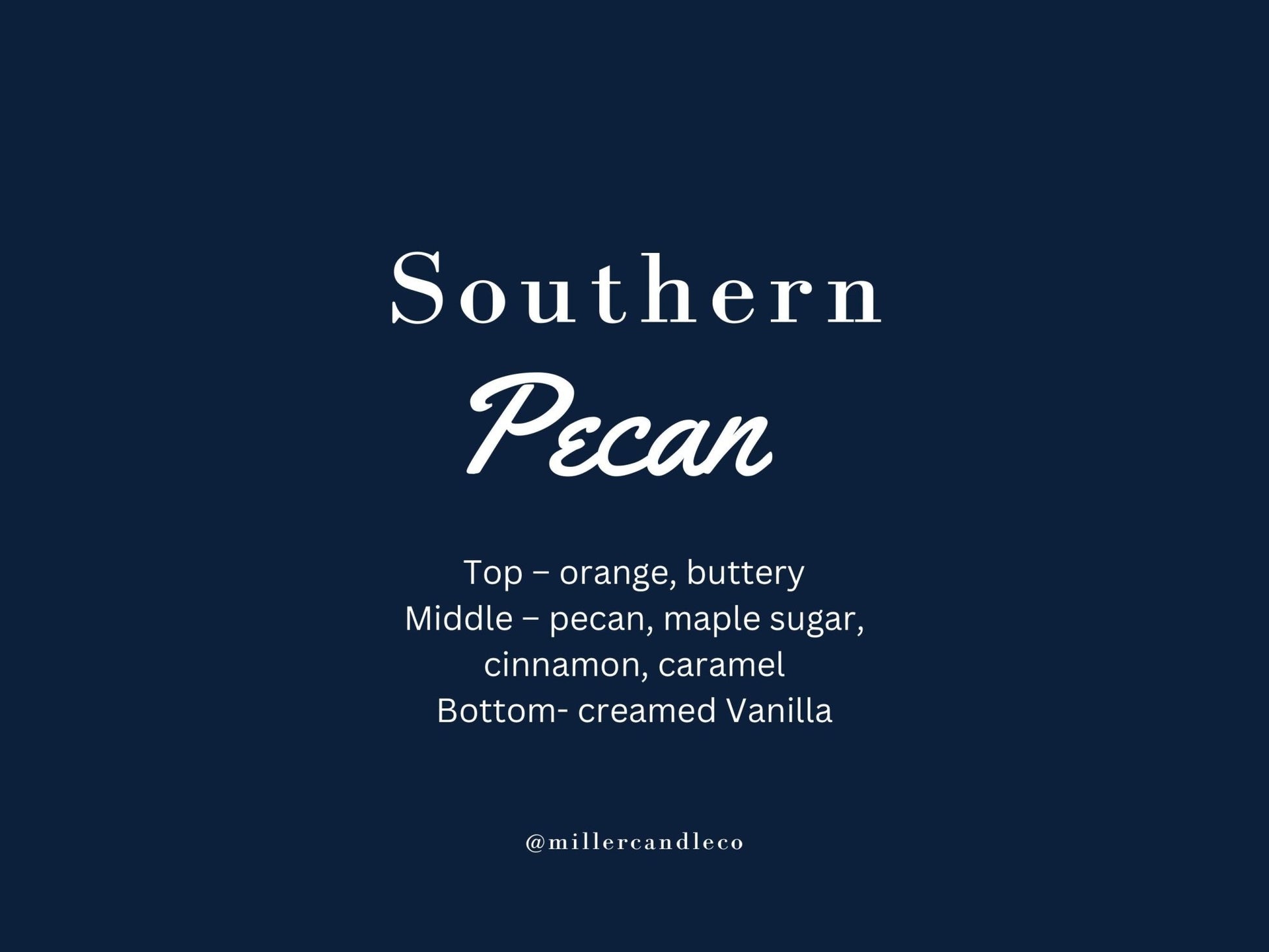 Southern Pecan Wax Melts - Limited Fall Collection - MillerCandleCo.
