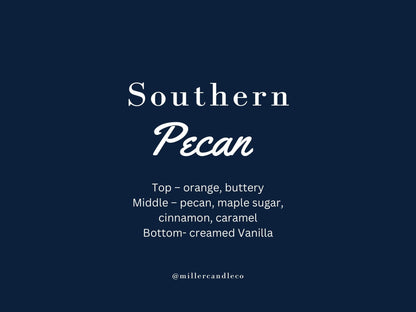 Southern Pecan Wax Melts - Limited Fall Collection - MillerCandleCo.