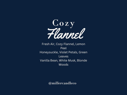 Cozy Flannel Wax Melts - MillerCandleCo.