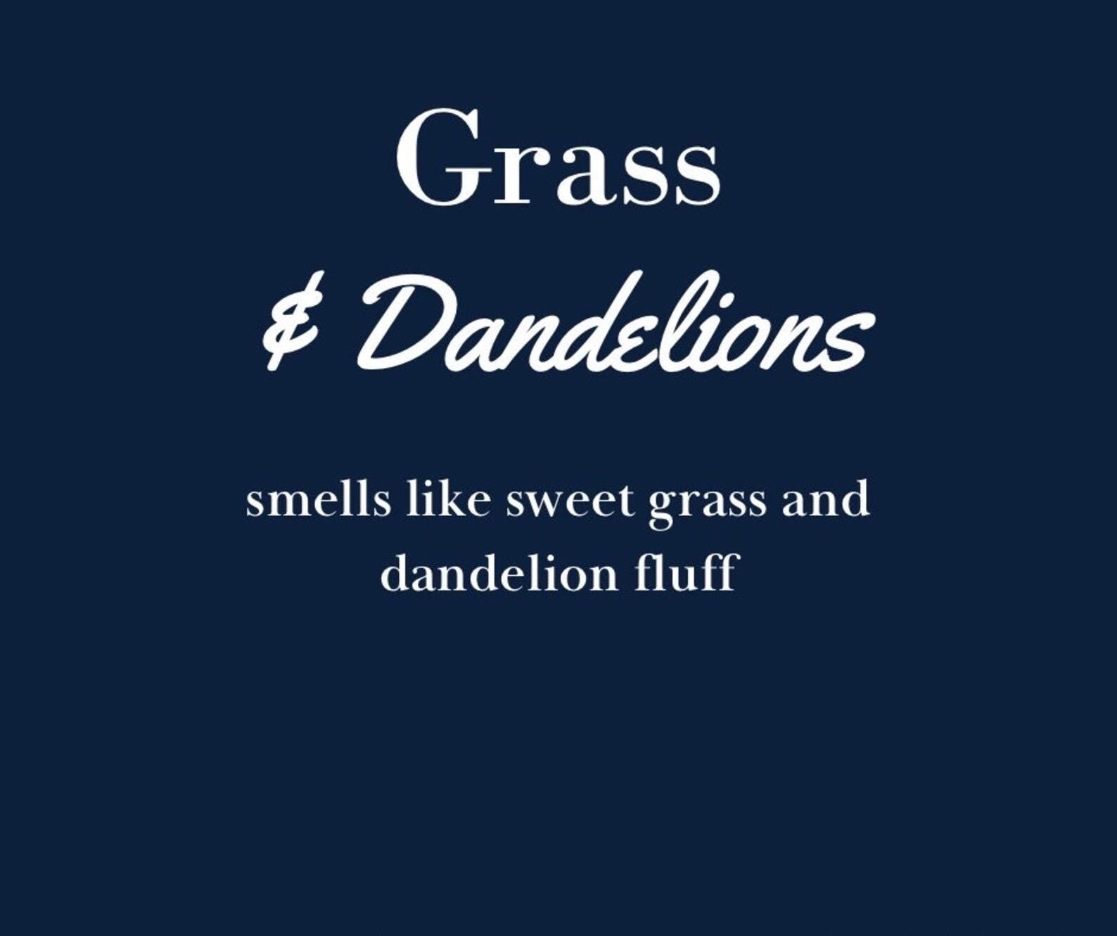 Grass & Dandelions Candle - MillerCandleCo.