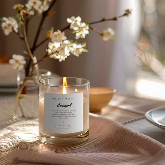 Cowgirl Candle - MillerCandleCo.