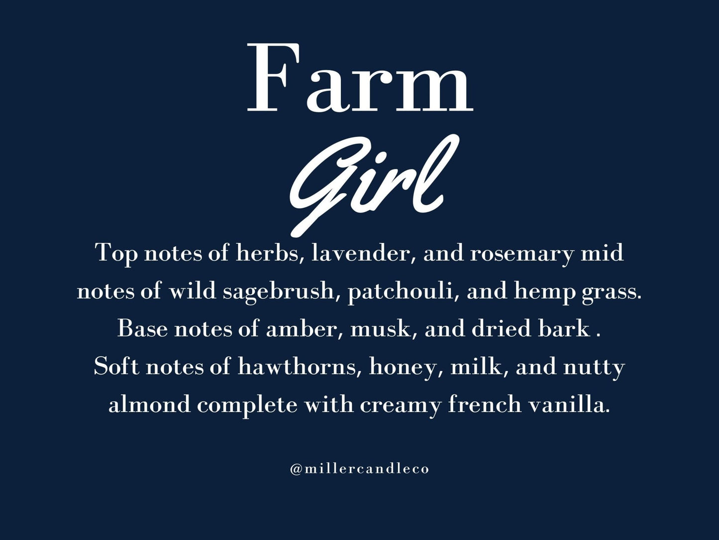 Farm Girl Wax Melts - MillerCandleCo.