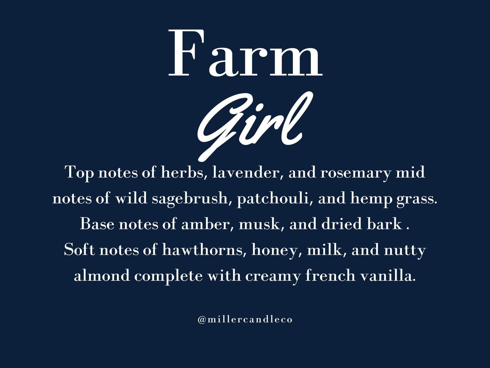 Farm Girl Wax Melts - MillerCandleCo.