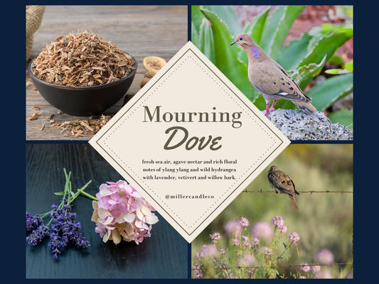 Mourning Dove Candle - MillerCandleCo.