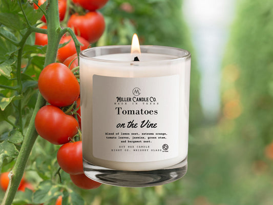 Tomatoes on the Vine Candle