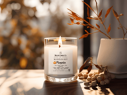 Midnight Pumpkin Candle - Limited Fall Collection - MillerCandleCo.