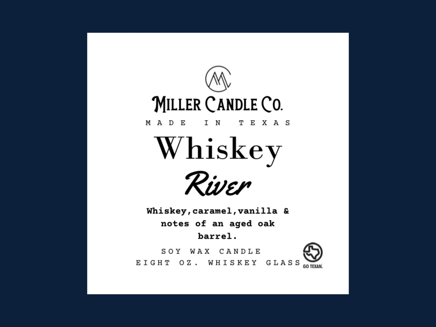 Whiskey River Wax Melts - MillerCandleCo.