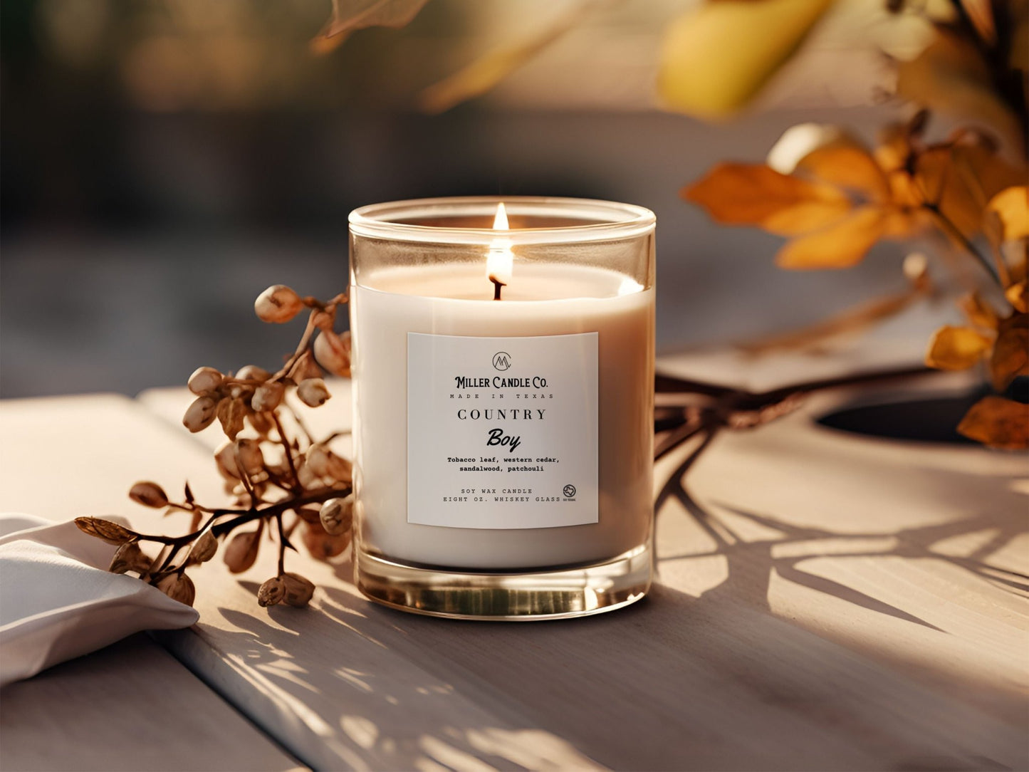 Country Boy Candle - MillerCandleCo.