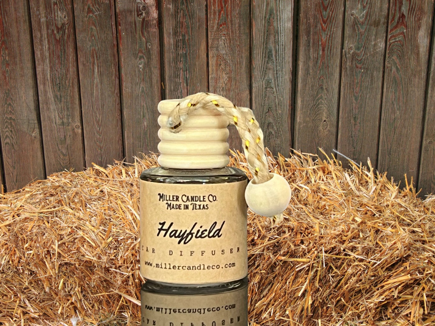 Hay Field Car Diffuser - MillerCandleCo.